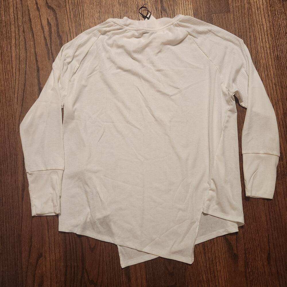 YanaK Ribbed Knit Blouse One Size - Picture 3 of 5